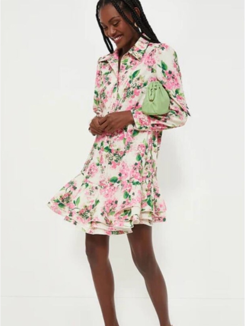 Tuckernuck Pink Hydrangea Shift Dress - Picture 3 of 3